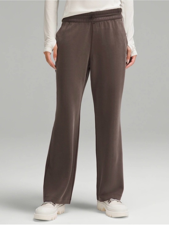 lululemon athletica Pants - lululemon athletica Wide-Leg Lounge Pants - Chocolate Brown